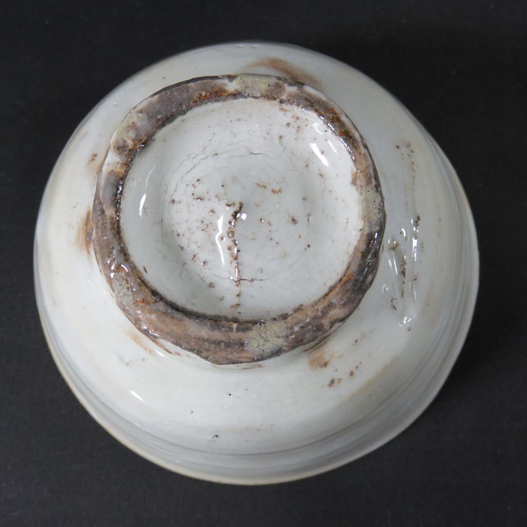 茶碗 粉引 山上憲一 木箱 共箱 抹茶碗 茶器 茶道具 茶の湯