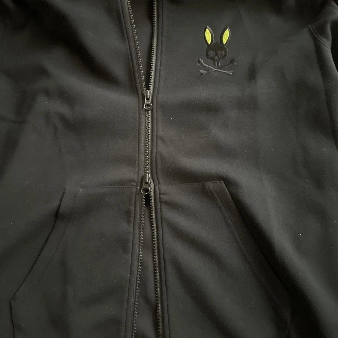 Psycho Bunny ブラックジャージ上下セット　ゴルフウェア