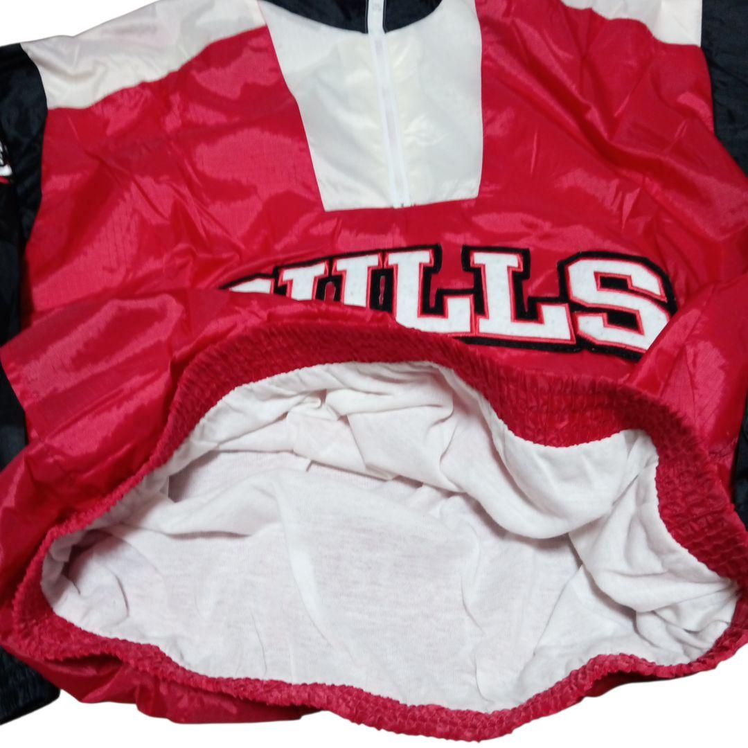 90s シカゴ・ブルズ　ハーフジップジャケット 古着