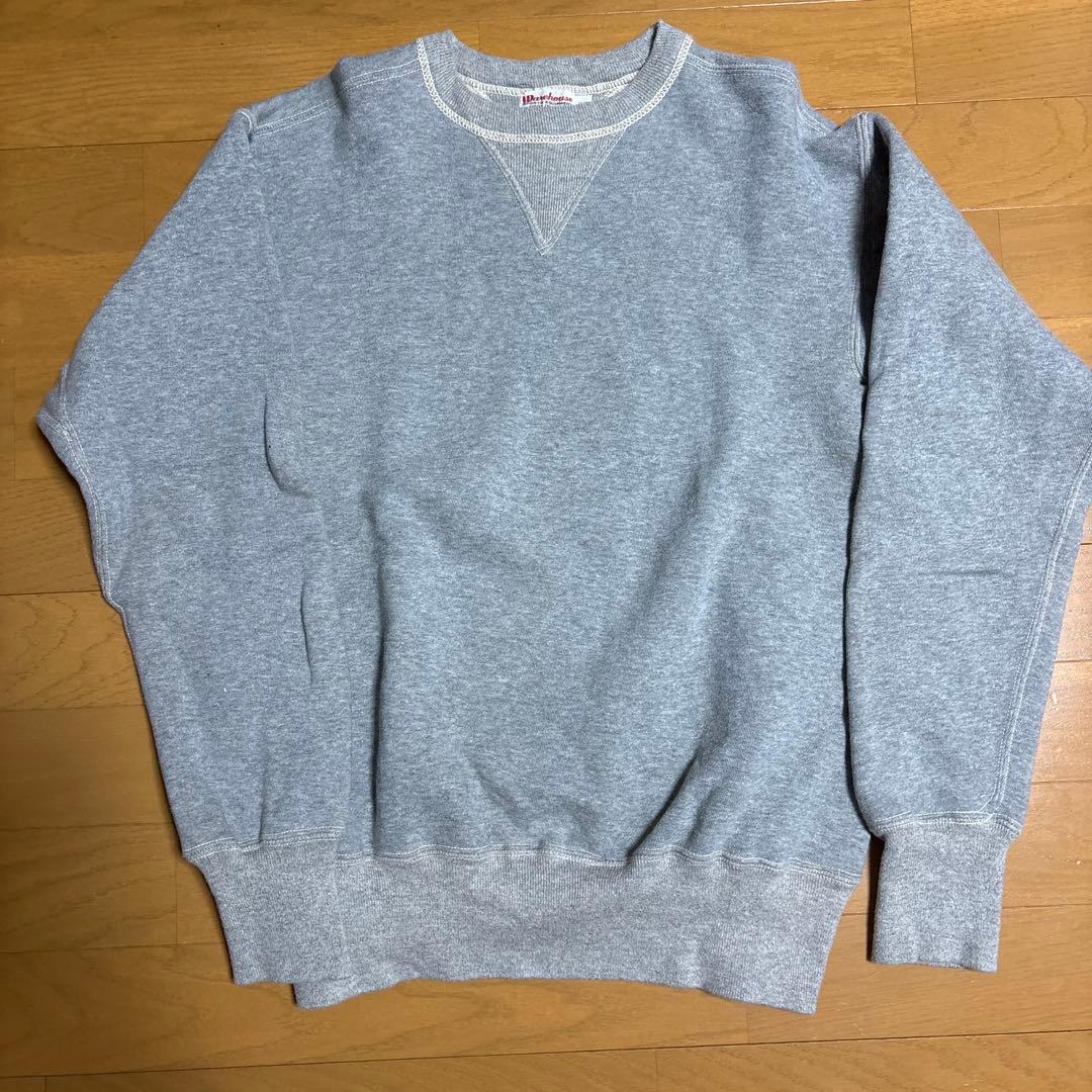 WAREHOUSE（ウエアハウス）スウェット 42 グレー 両v