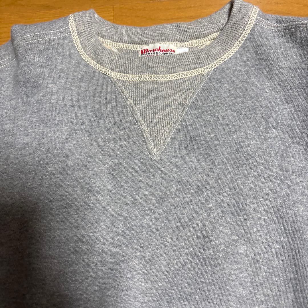 WAREHOUSE（ウエアハウス）スウェット 42 グレー 両v