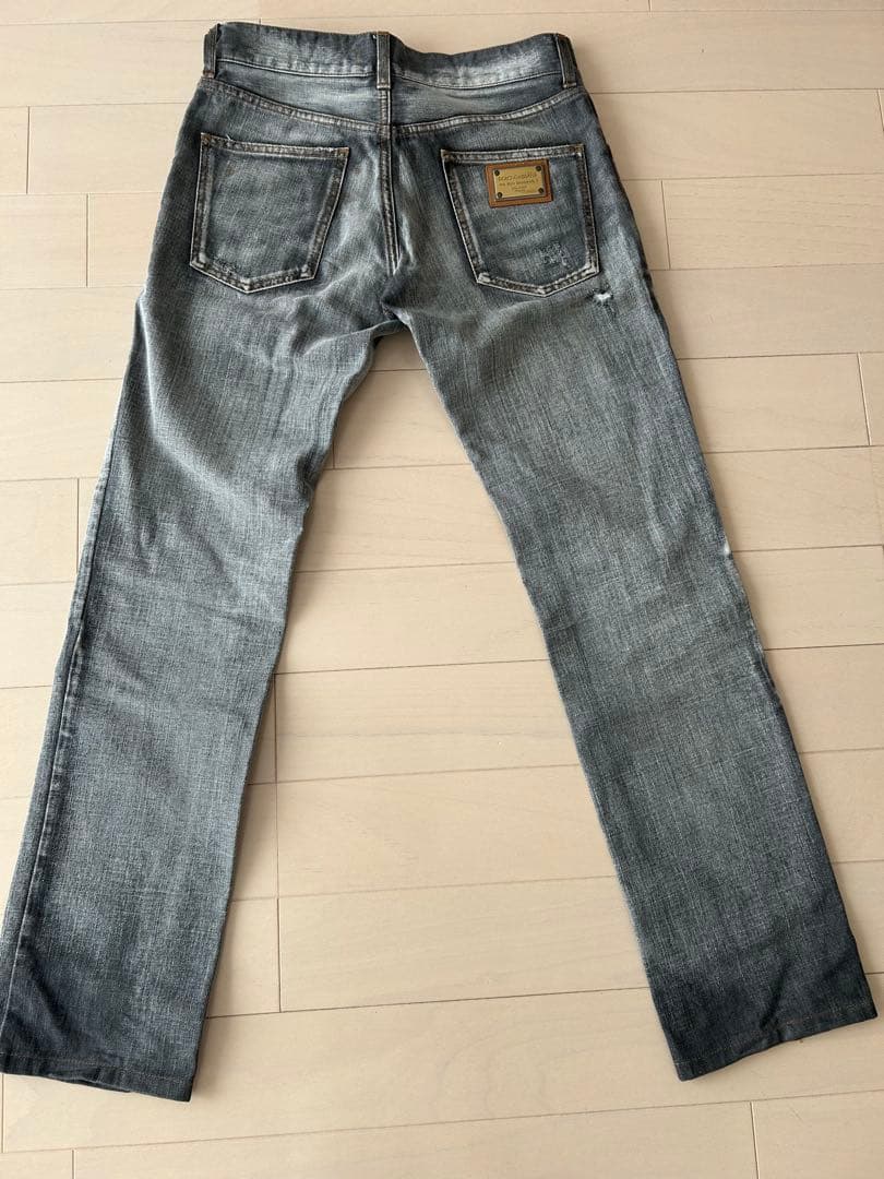 Dolce & Gabbana ダメージ加工デニムパンツ サイズ44