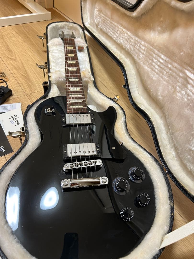 ギター Gibson Les Paul Studio Ebony 2012 ETune