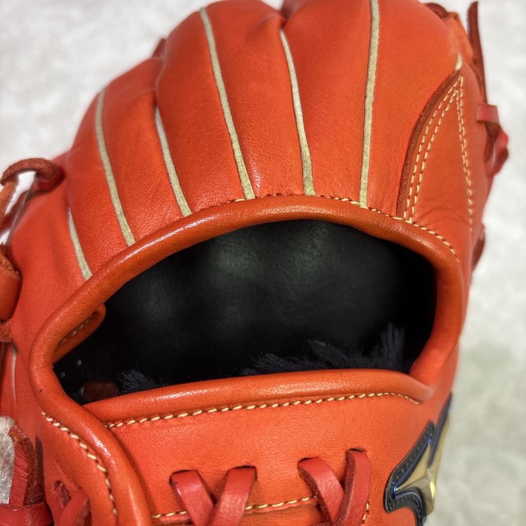 ミズノ セレクトナイン 軟式グローブ　一般　即戦力　オレンジ　大人用　グラブ