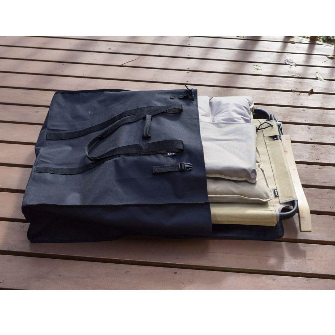 アッソブ ローバーチェア　マルチクッション、サイドテーブル、収納バッグ付き