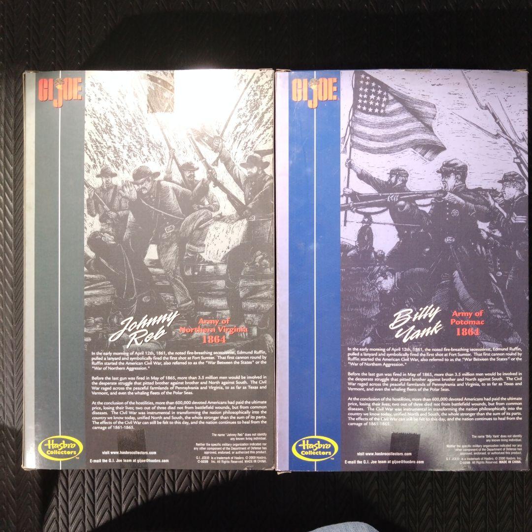 TOMY GIJOE GIジョー 1/6 南北戦争 2体セット