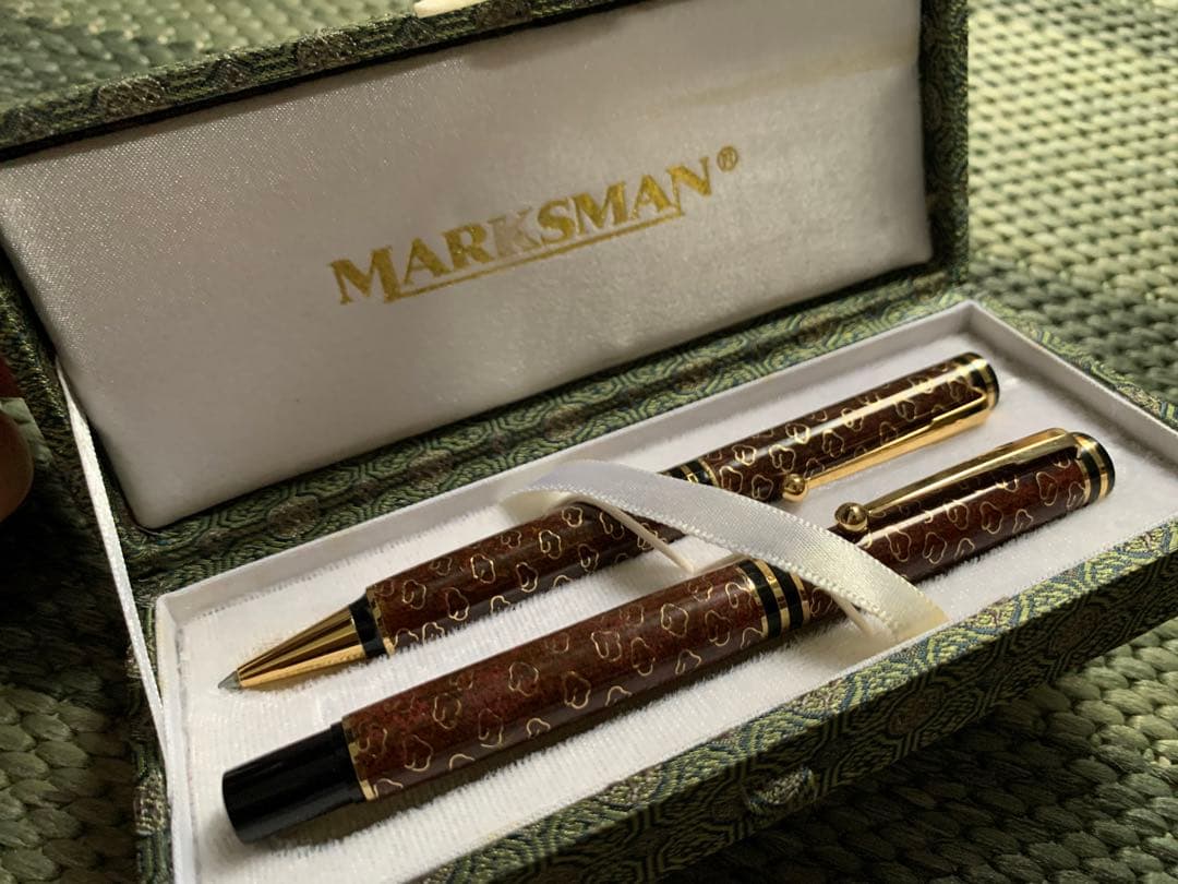 中国七宝焼 金彩 中国美術 古美術 現状品 万年筆 ボールペン 筆記用具