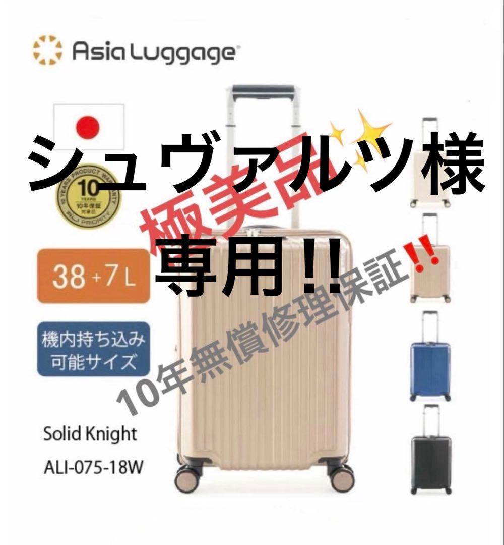 シュヴァルツ！ アジアラゲージ SolidKnight キャリーケース