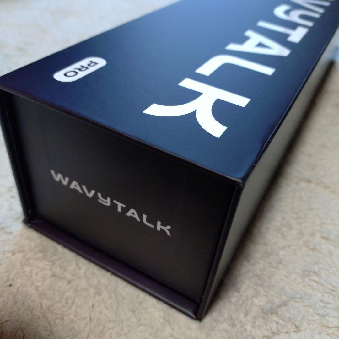 Wavytalkスチームラインプロ　スチームストレートブラシ　付属品は未使用