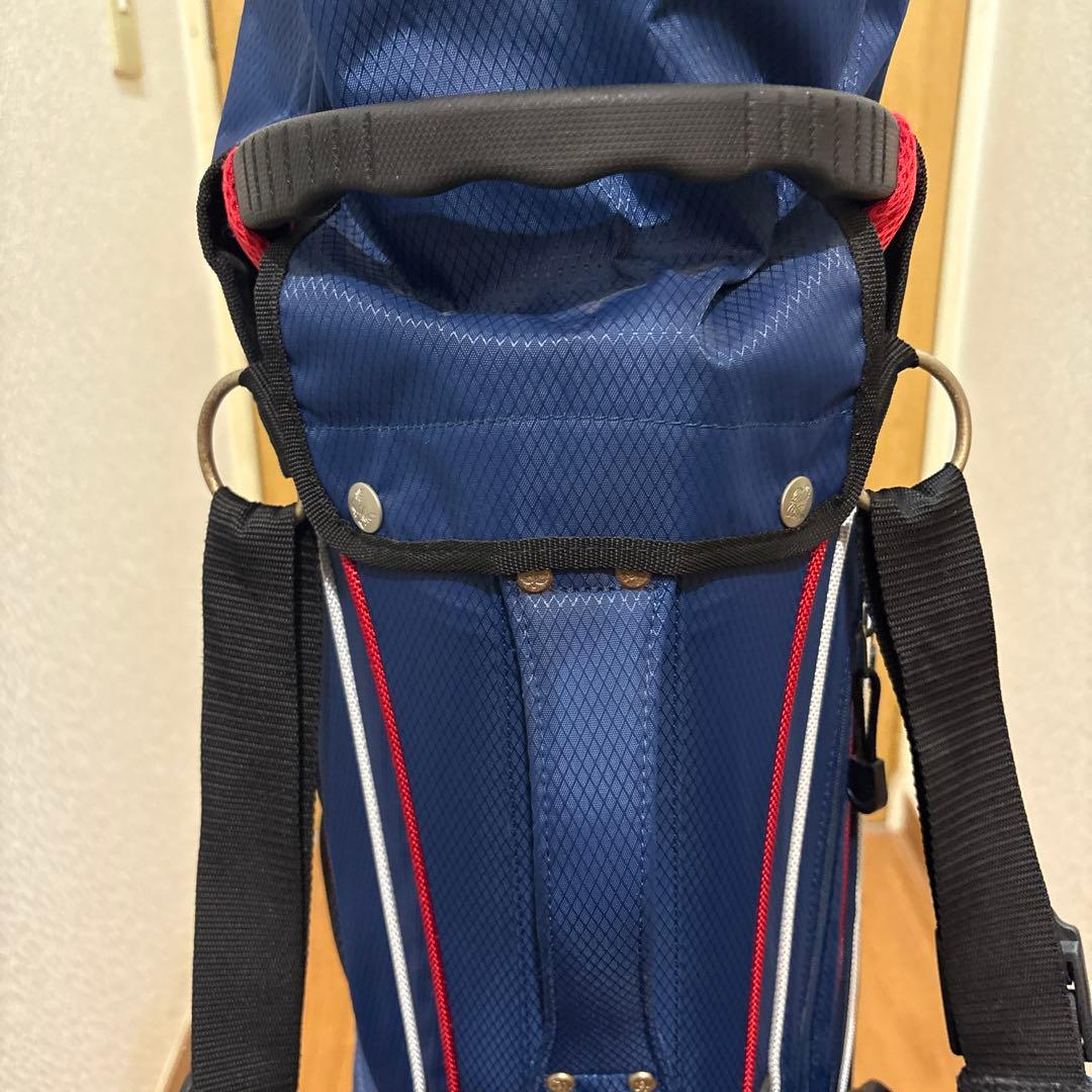 激レア：アロハ・スタンダード　スタンド付きキャディバッグ ネイビー