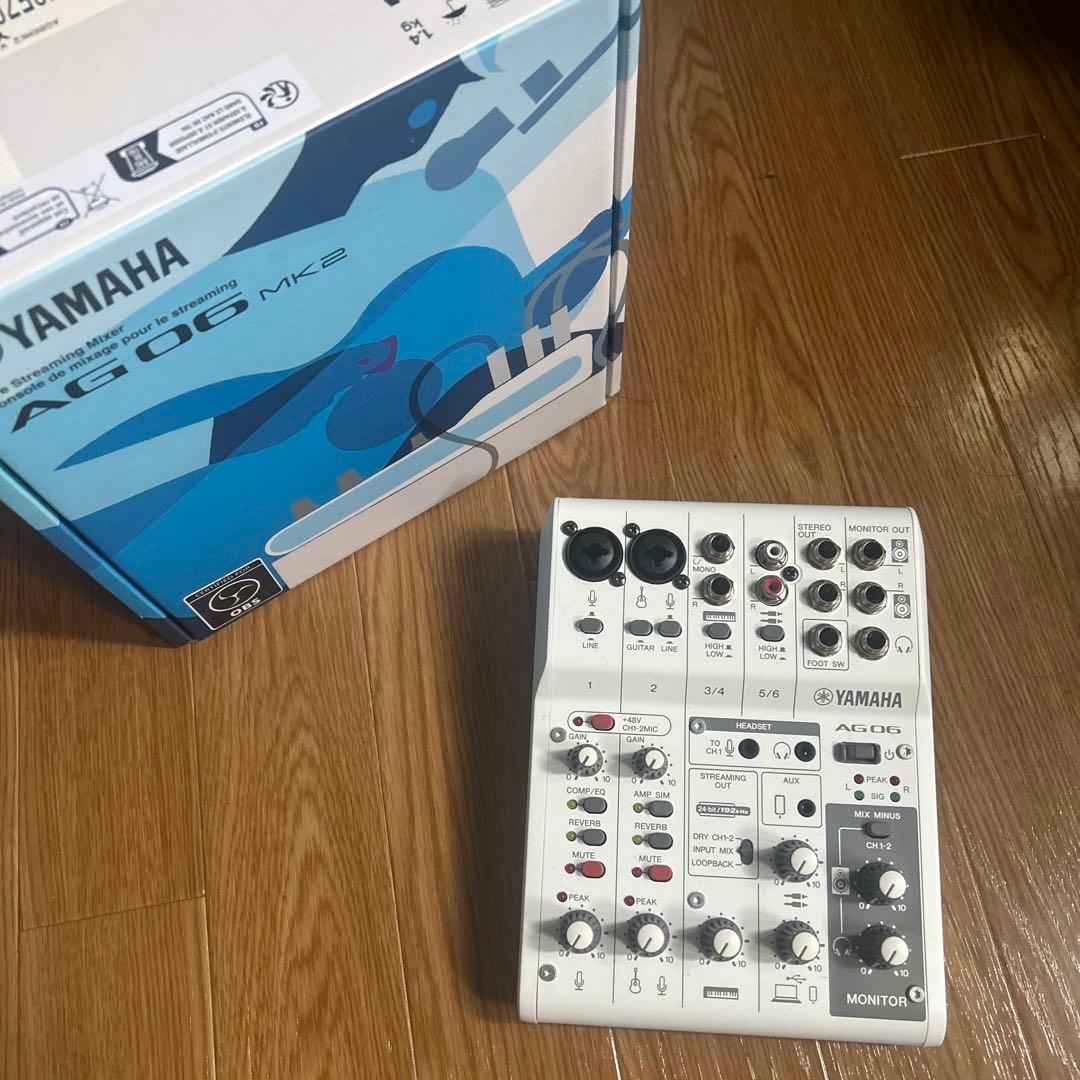 DJ機材 YAMAHA AG06MK2