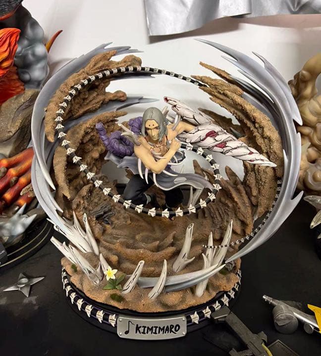 NARUTO ナルト 君麻呂  ガレージキット ガレキ スタチュー④