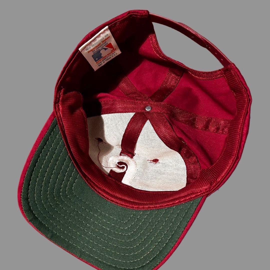 80s フィリーズ ベースボール キャップ ヴィンテージ ツバ裏グリーン 旧ロゴ