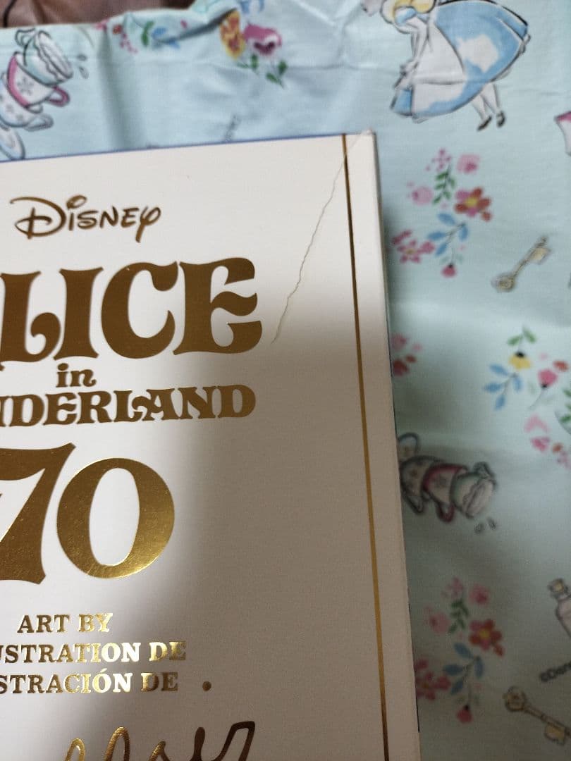 ディズニーストア　ふしぎの国のアリス フレームアートセット Mary Blair