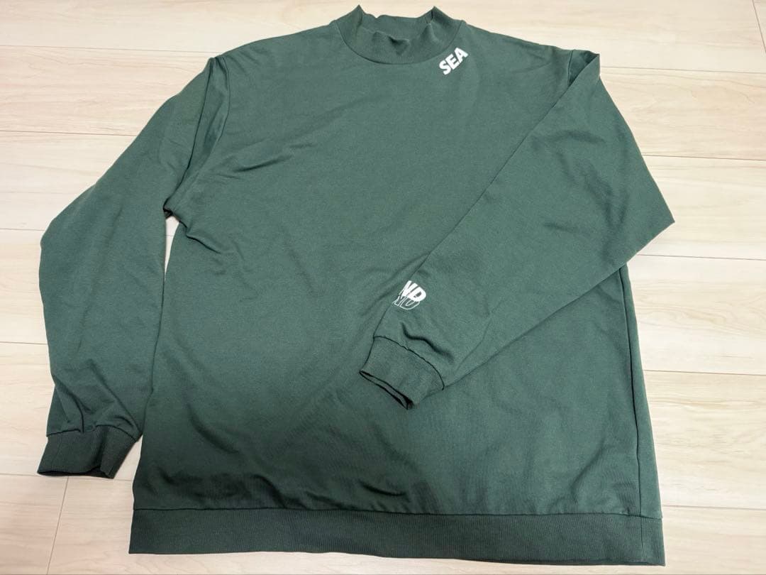 WIND AND SEA CORDURA モックネックシャツ　XL