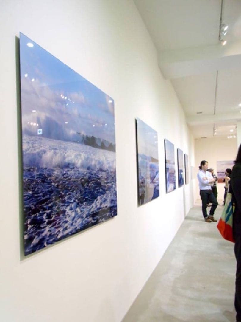 ラスト1点、ホンマタカシNEWWAVES 1223現代絵画展限定ポスター