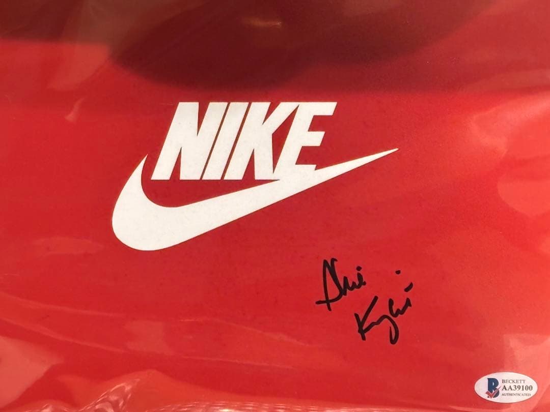 【ベケット社鑑定証明付き】NIKE創始者 フィル・ナイト直筆サイン 100%本物