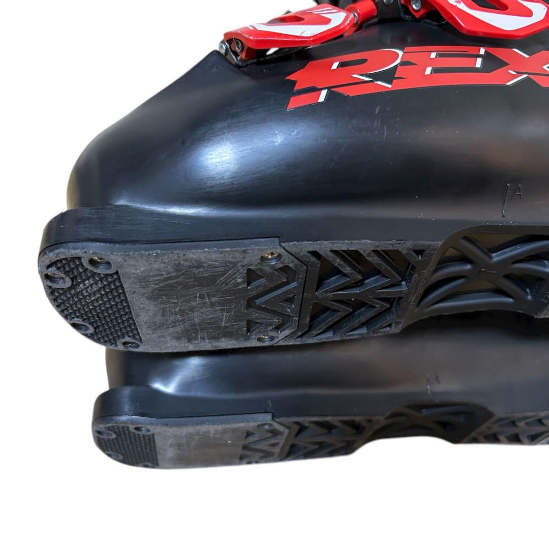 REXXAM XX-8 \" 27cm \" スキーブーツ レクザム 黒×赤