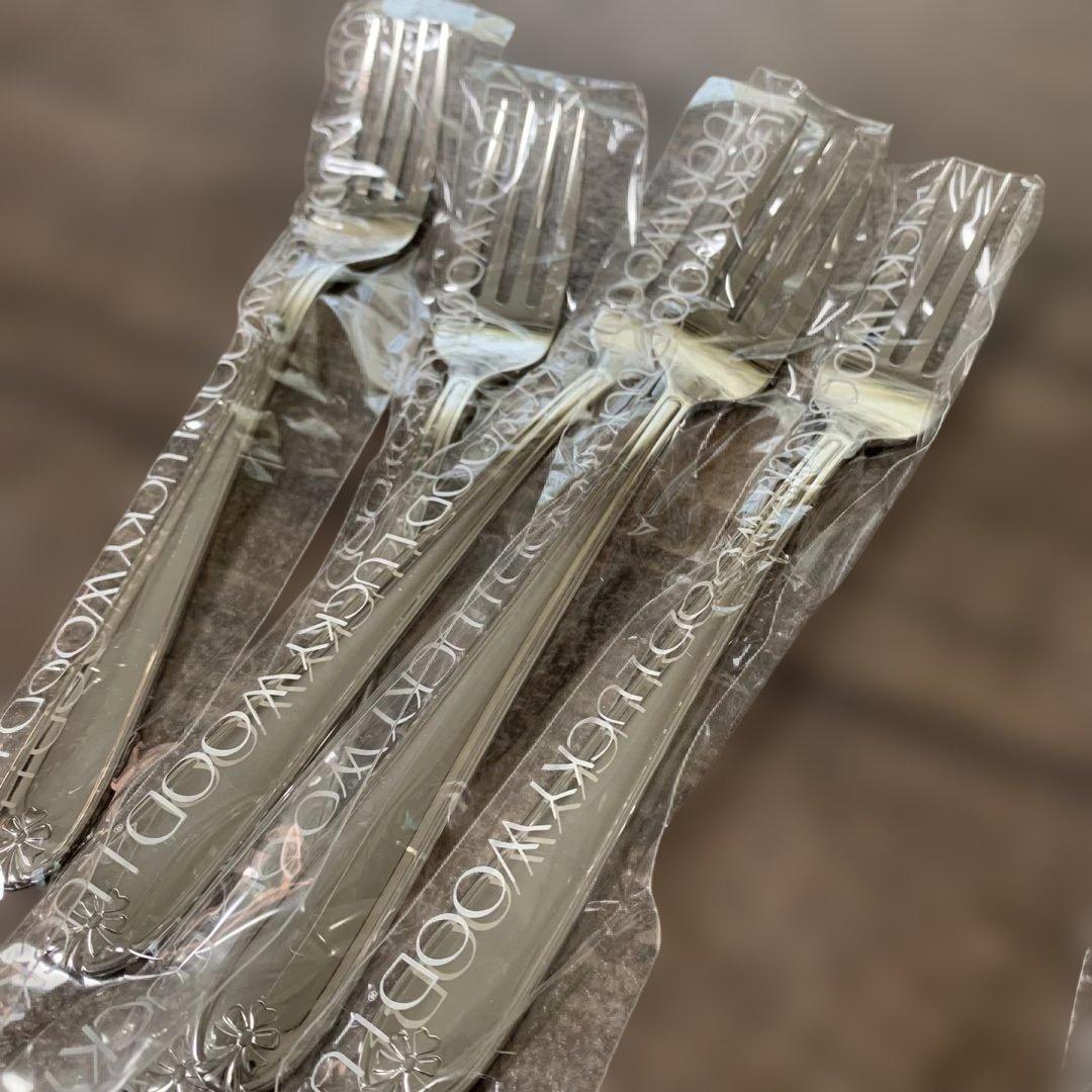 ラッキーウッド　カトラリー40本セット　　マリエッタ