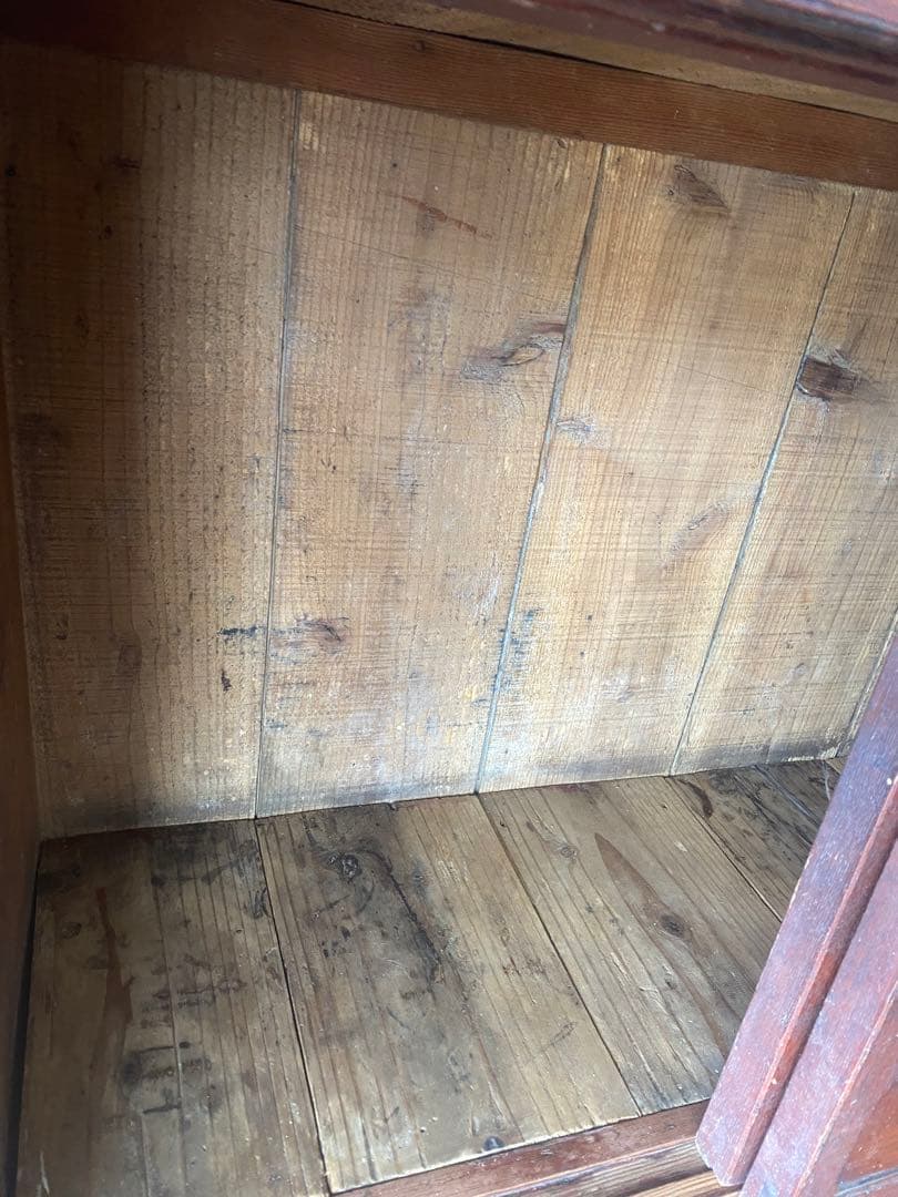 茶箪笥　食器棚　整理棚　小物入れ　昭和アンティーク