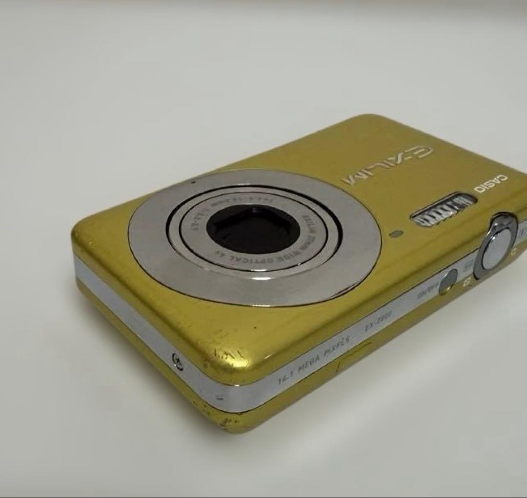 【動作確認済み】CASIO EXILIM EX-Z800 イエロー