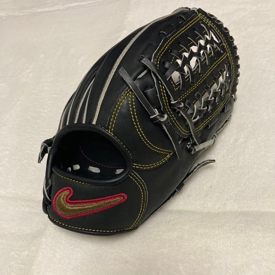 【美品】NIKEナイキ軟式内野用グラブSHADO　謝道