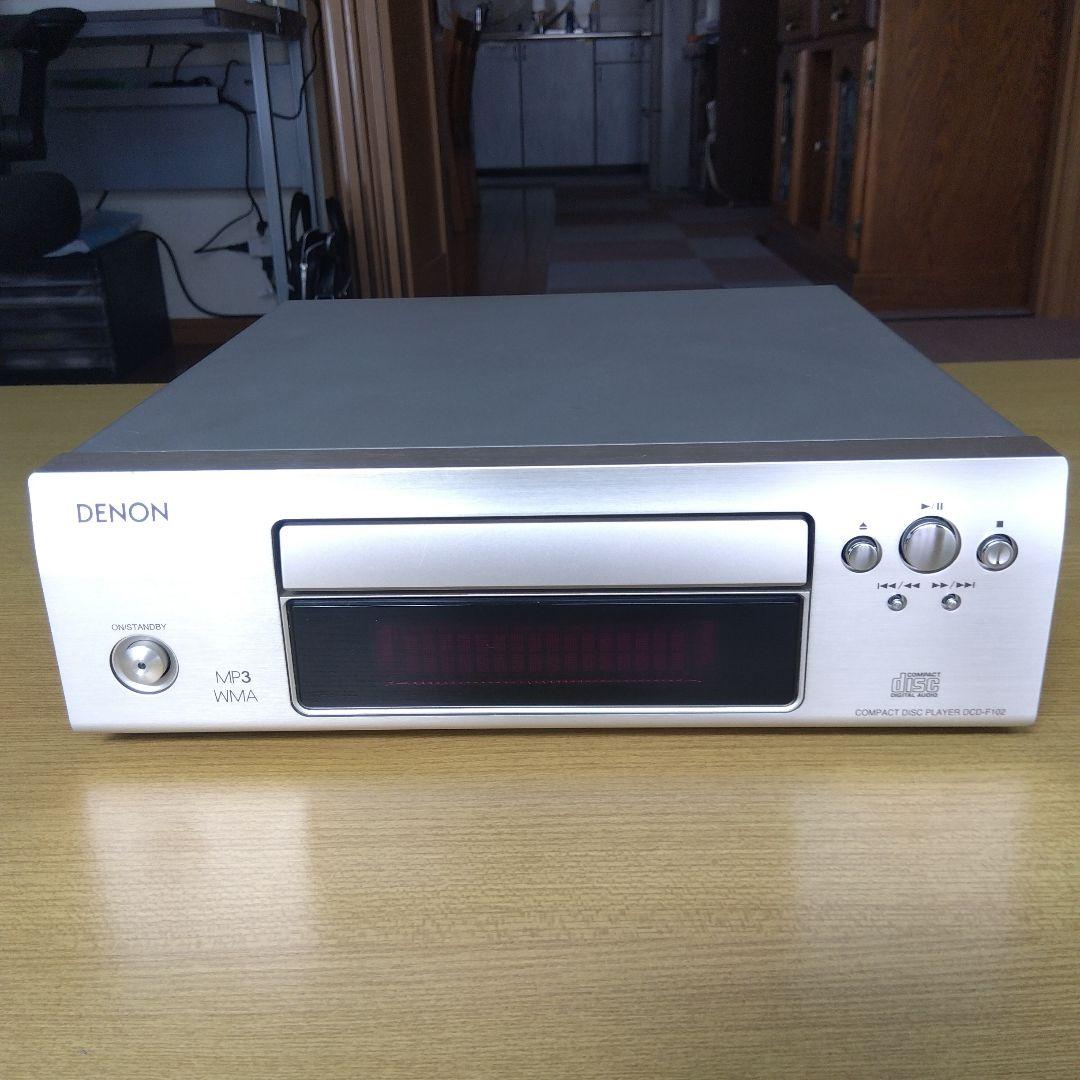 DENON CDプレイヤー DCD-F102 &MDデッキ DMD-F102