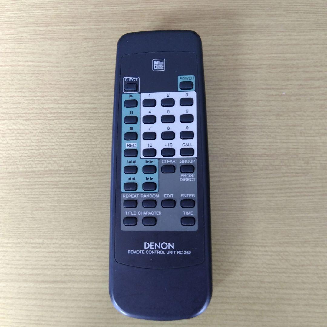 DENON CDプレイヤー DCD-F102 &MDデッキ DMD-F102