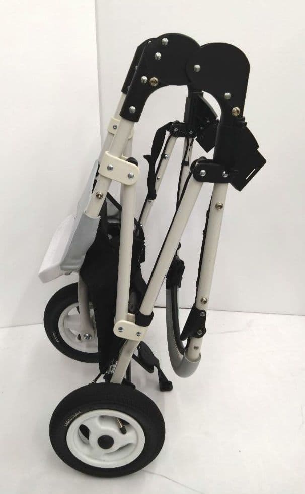 美品 AirBuggy エアバギー ドーム２ ブレーキモデル メランジデニム