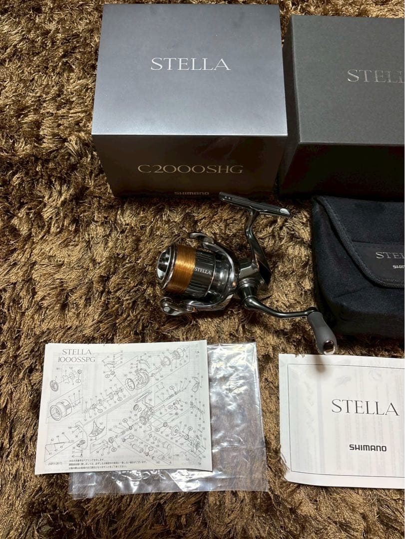 超美品　SHIMANO STELLA C2000SHG 22ステラ