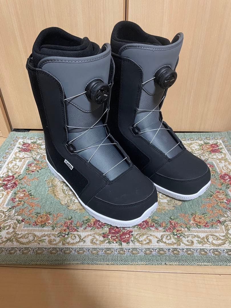 エアボーン ARBN スノーボードブーツ ボアシステム 黒/グレー