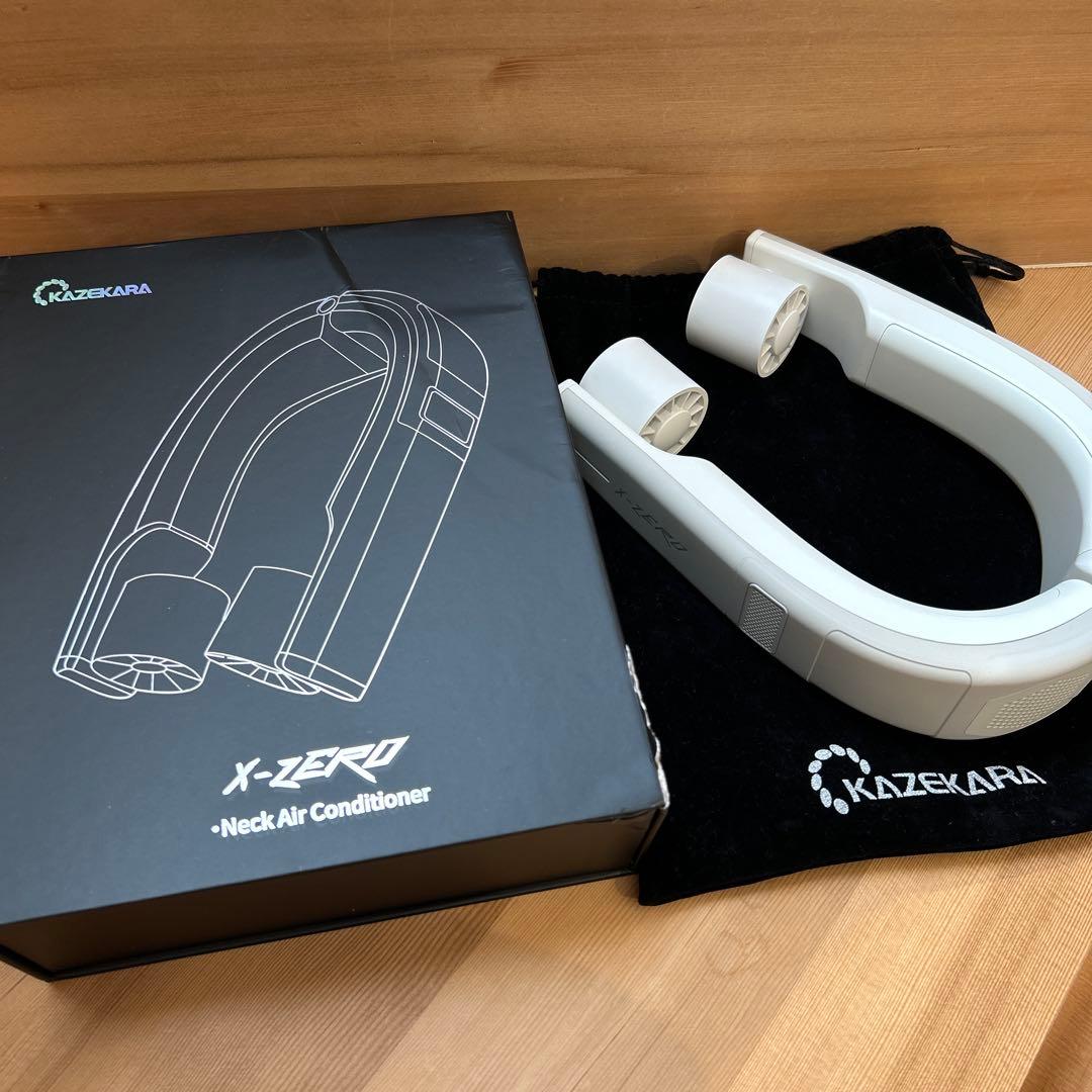 KAZEKARA X-ZERO ネックファン　ホットアンドクール
