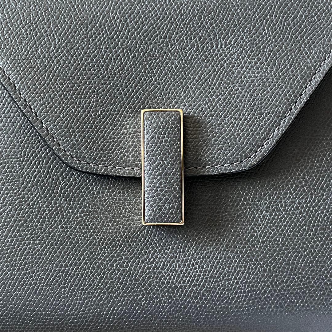 Valextra ヴァレクストラ　ハンドバッグ ミニ　イジィデ　ブラック