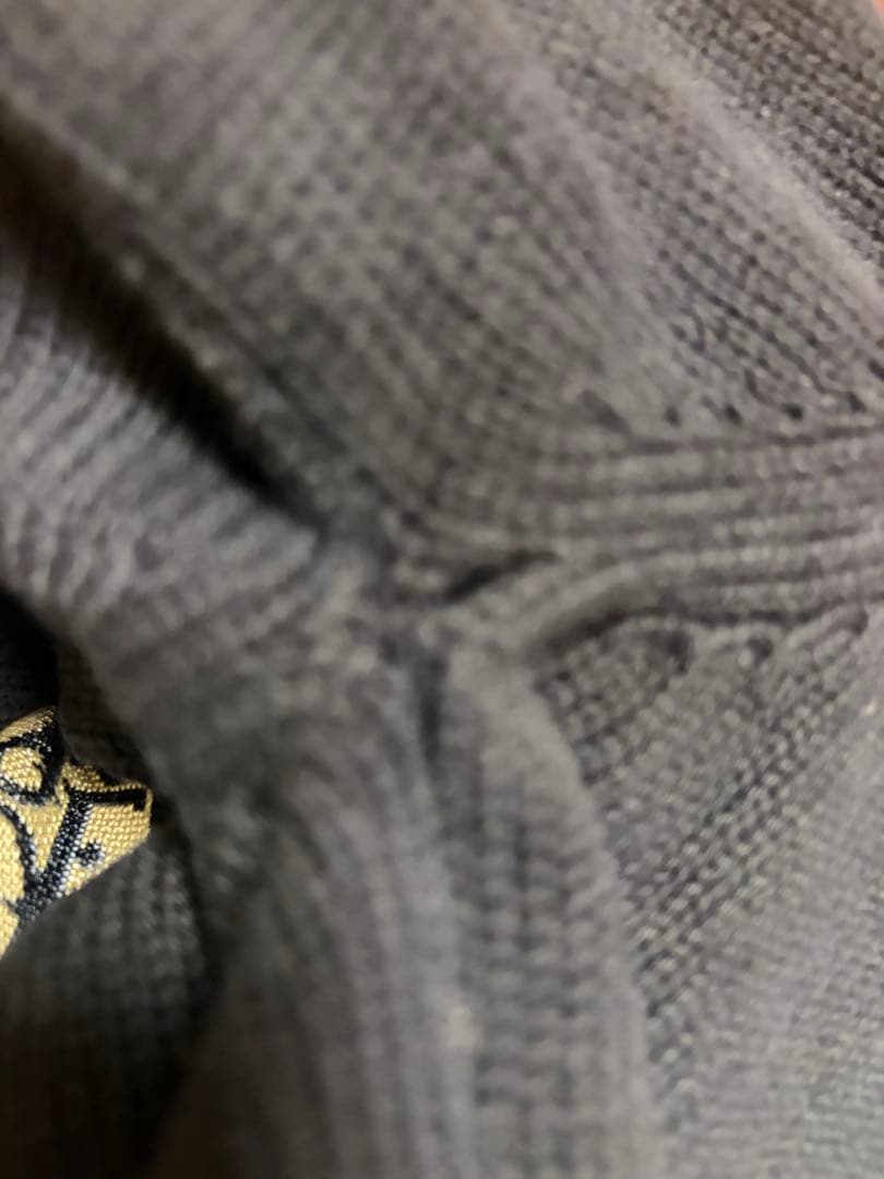 Dior オブリーク　ネイビー ニットセーター