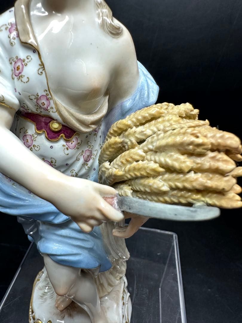 専用　マイセン　「夏の寓意」　高さ19cm トサヒ　東ゆ7-0217⭐︎2