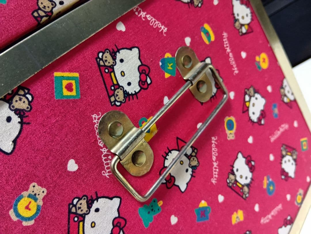 希少　1970's　初代　ハローキティ　コレクション　　ボックス　スツール