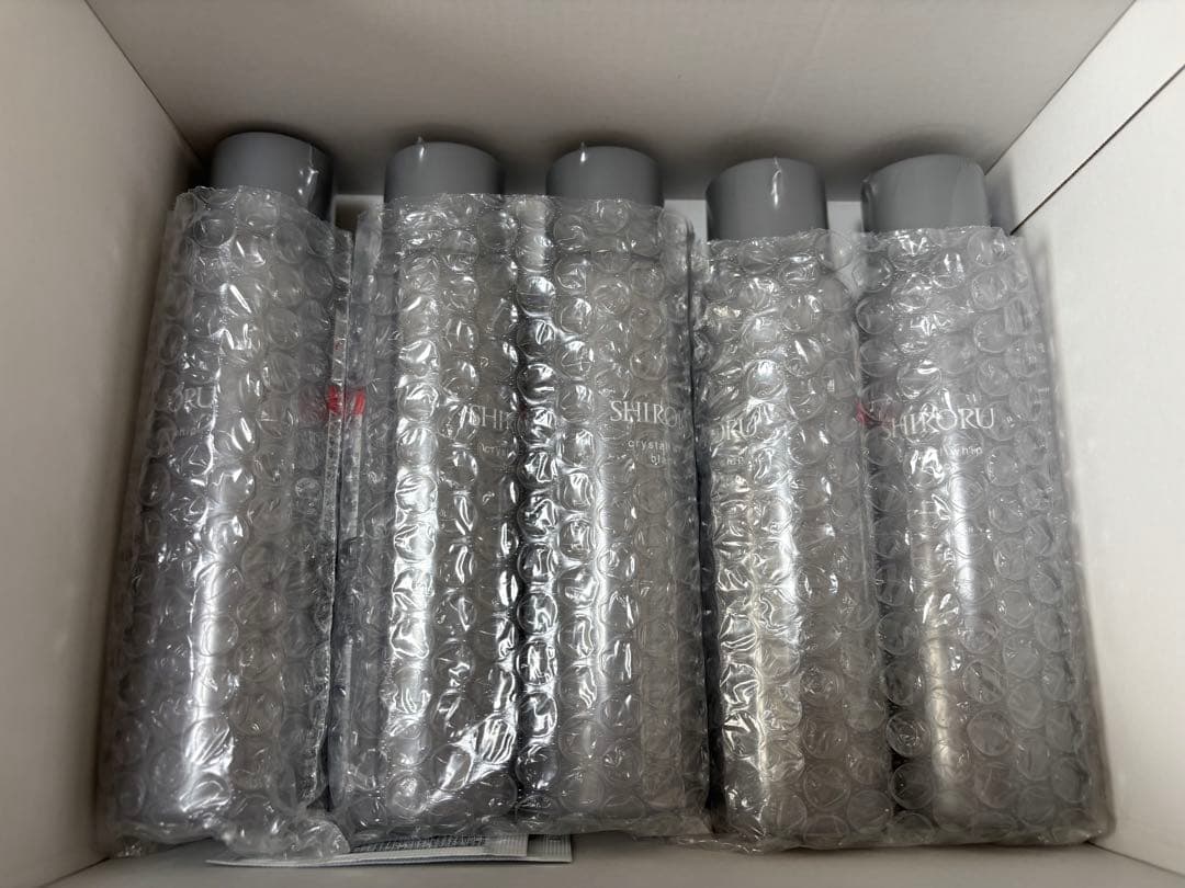 SHIRORUクリスタルホイップブラック 5本セット