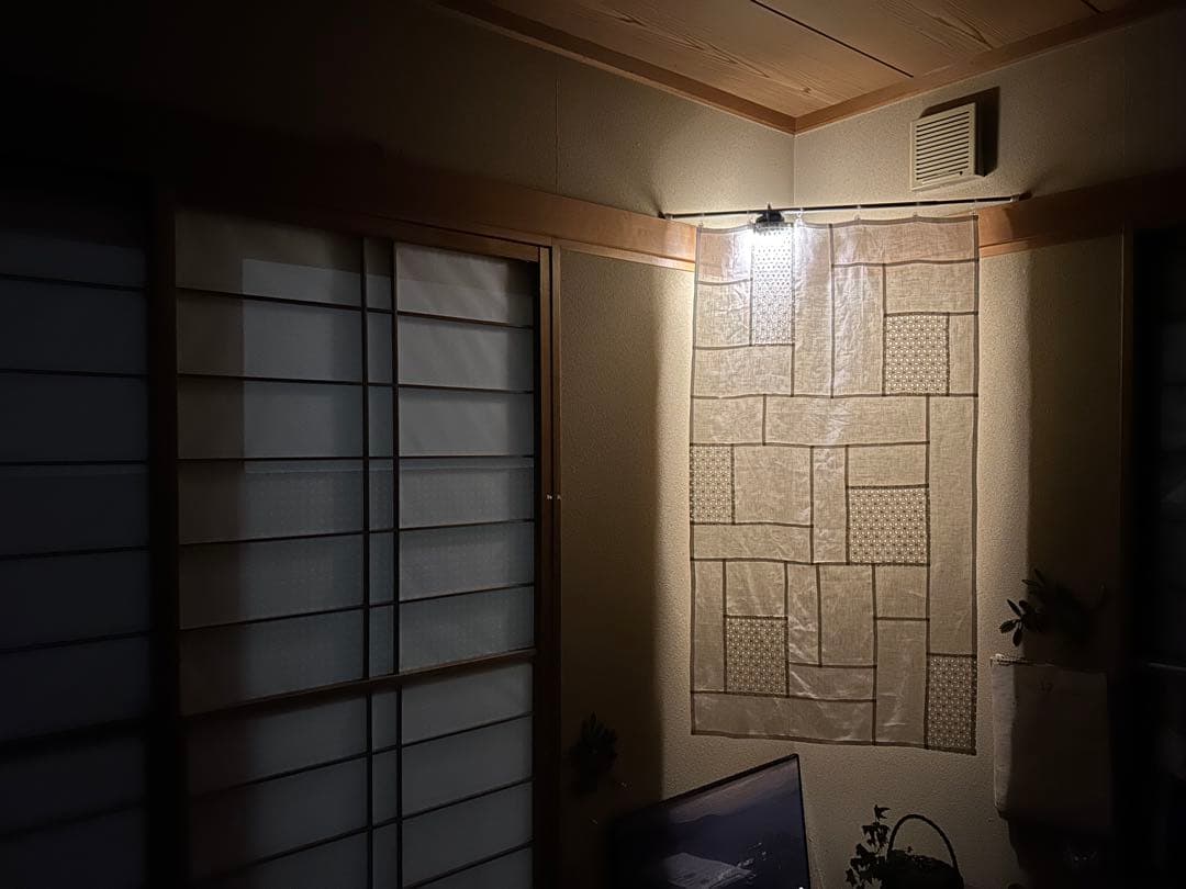 「ベルギーリネンと花刺繍」ポジャギ