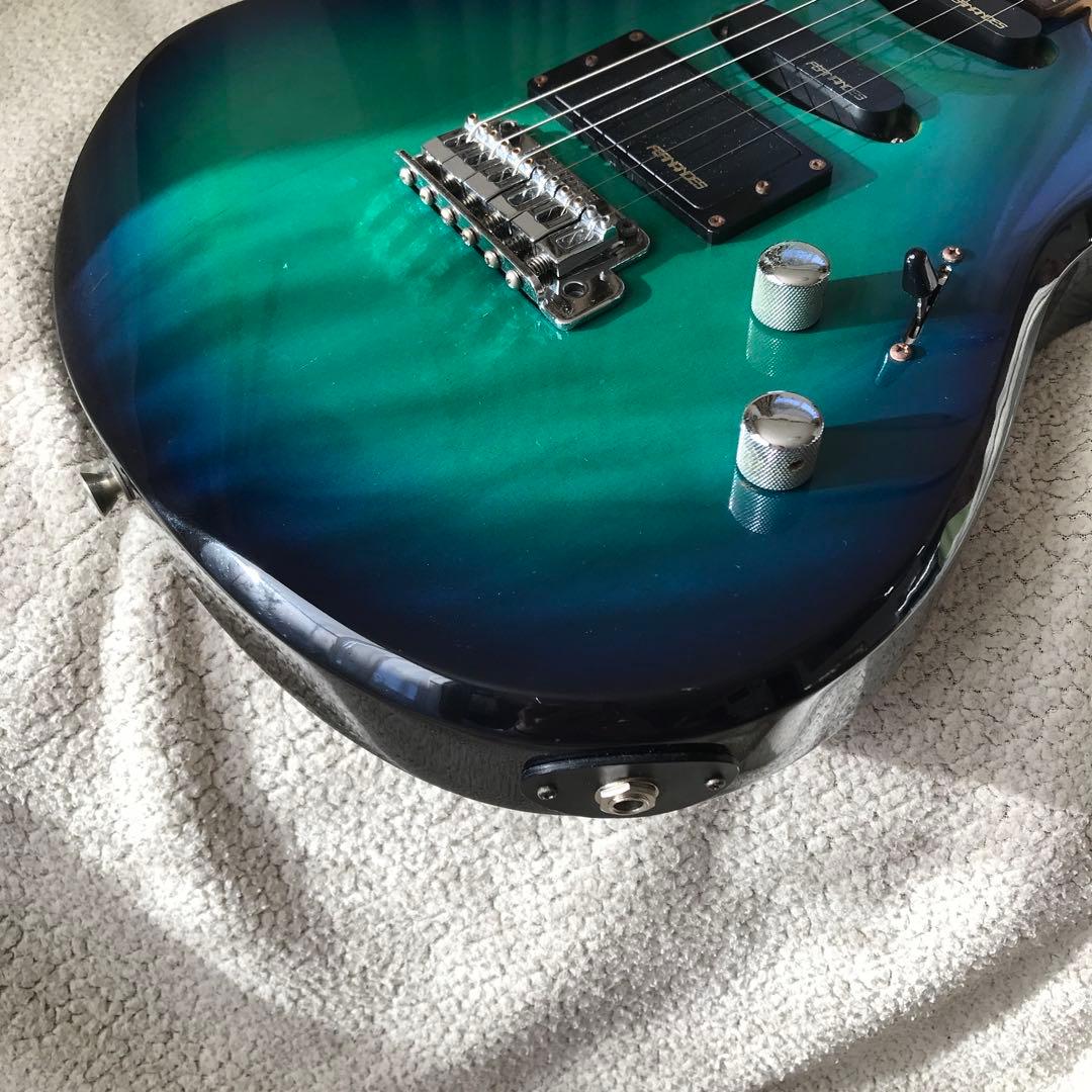 売り切り！FERNANDES エレキギター グラデーションブルー