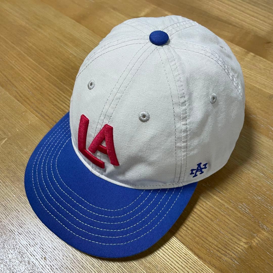 美品 アメリカンニードル ベースボールキャップ ロサンゼルス・エンゼルス LA