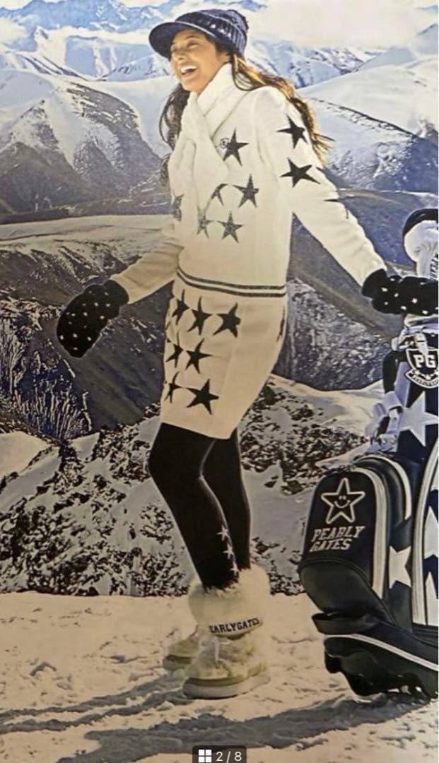 新品未使用　希少　PEARLY GATES ファーブーツ