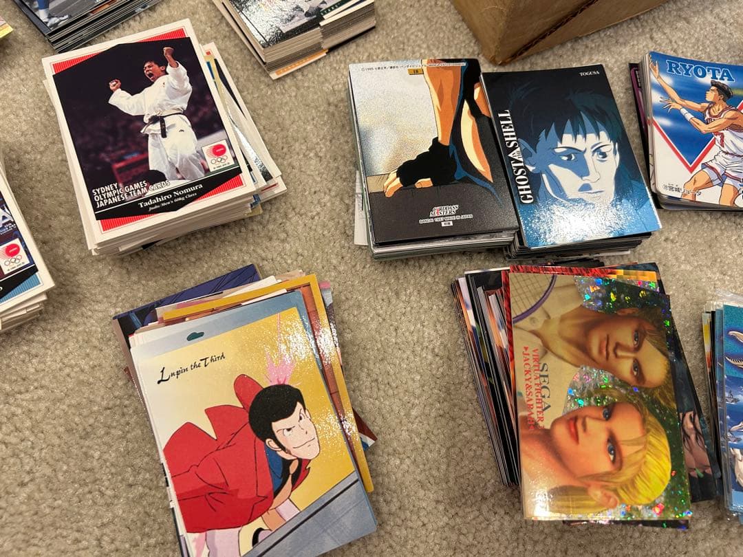 5020トレーディングカード 約5000枚 アメフト アニメ 野球 ゲームなど