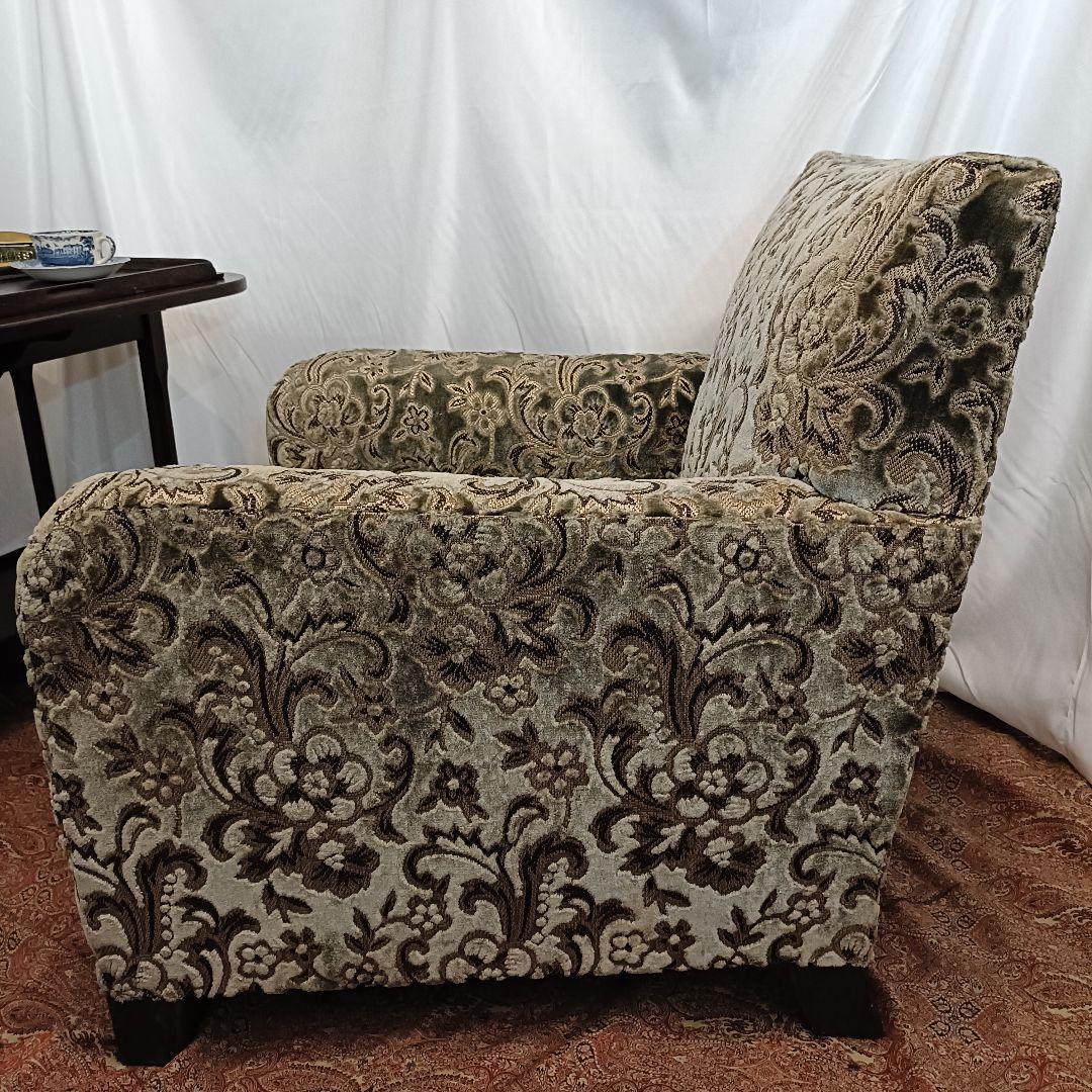 アンティーク　ソファー　1920　スプリング式