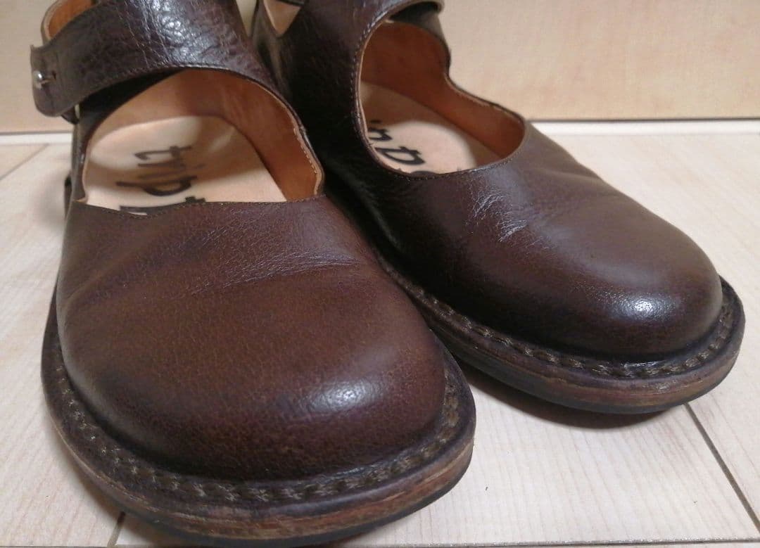 トリッペン　trippen vivienne レザー 37 ダークブラウン