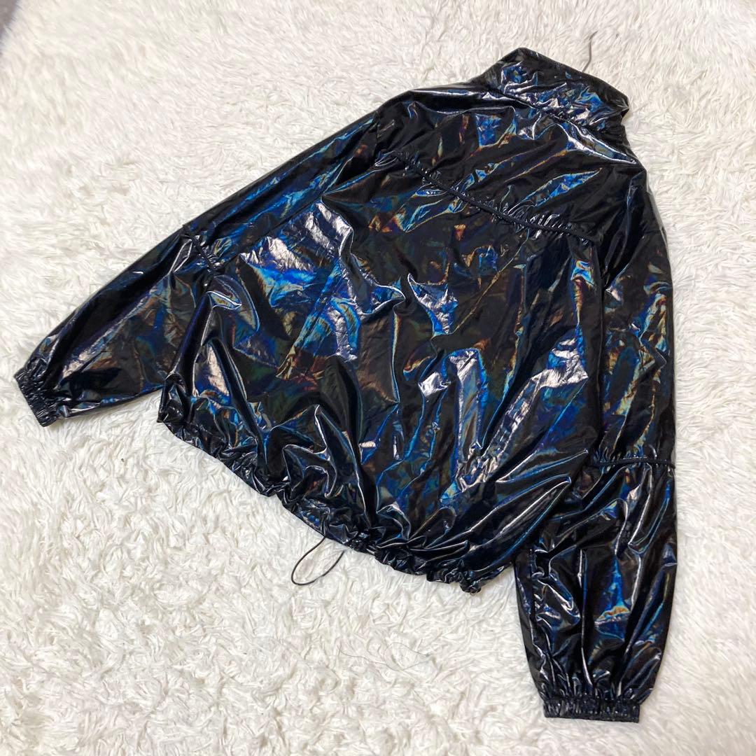 UNKNOWN オイルスピールトラックジャケット　Central Cee着用　S