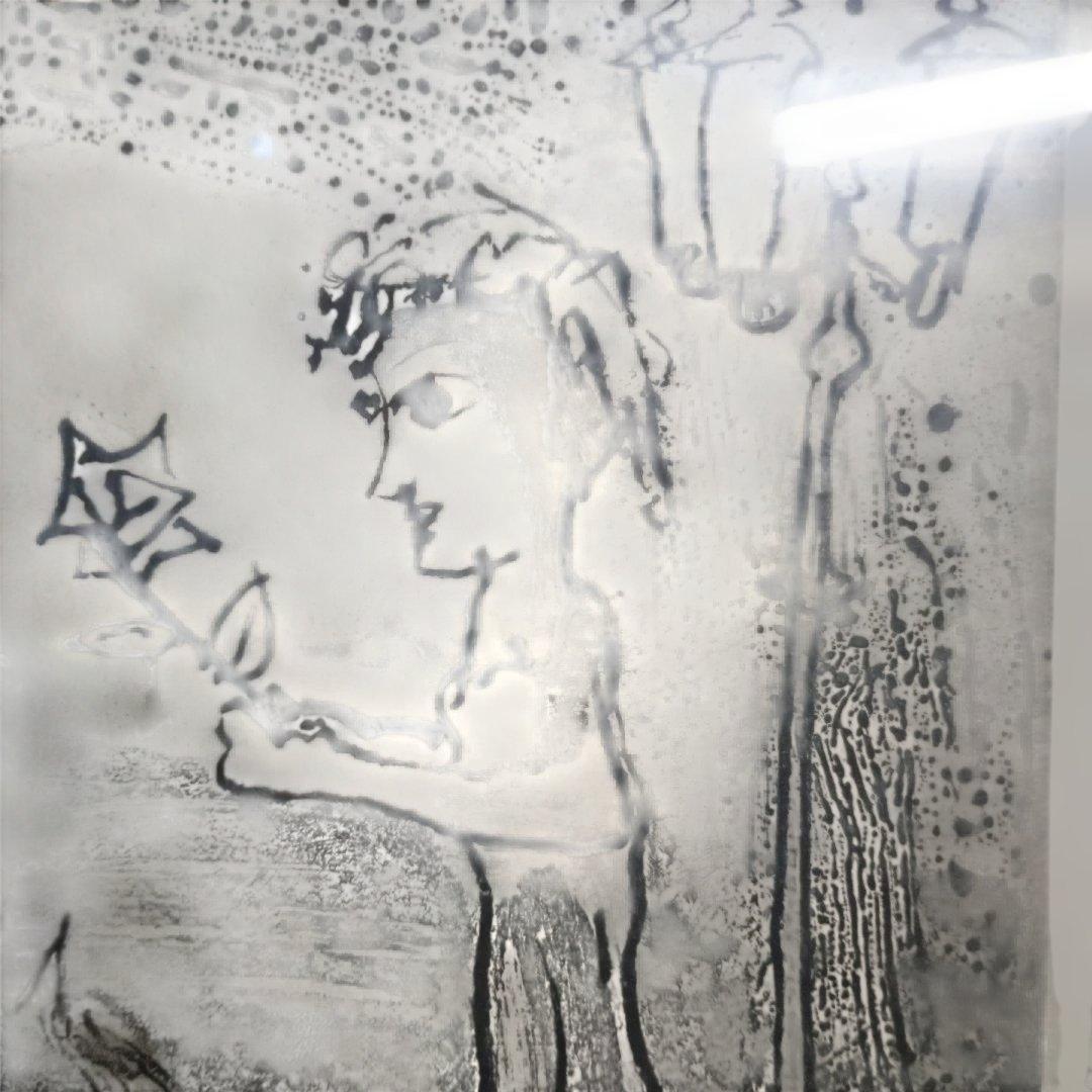 5686）此木三男（このきみつお） エッチング「タイトル不明」EA