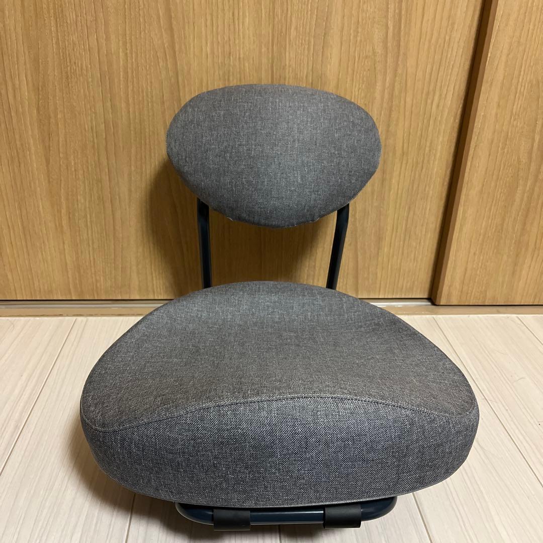 みときち様　Re STReCHストレッチ 開脚チェアー　グレー　【未使用に近い】