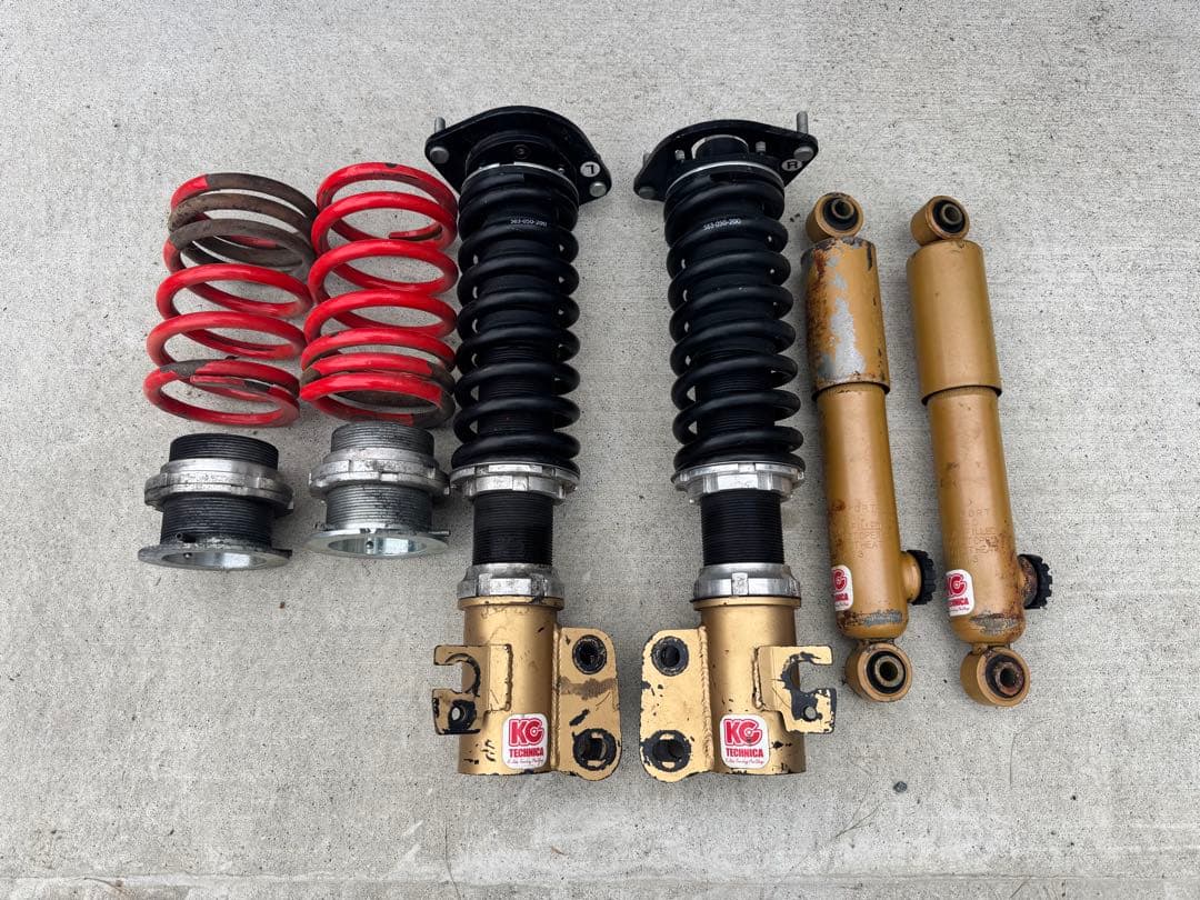 アルトHA23S/HA23V　車高調一式　KCテクニカ　減衰力調整　全長調整