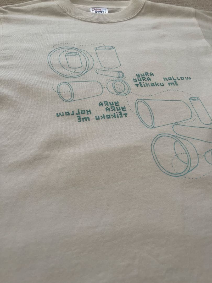 ゆらゆら帝国　空洞です　Tシャツ　坂本慎太郎