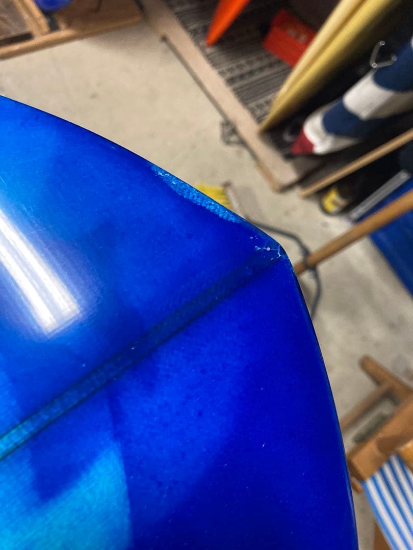 デューイウェーバー フェザーファストバック6'8\" ミッドレングス　ファンボード